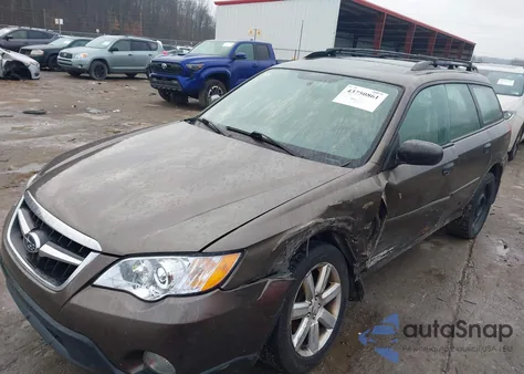2008 Subaru Outback 2.5I/2.5I L.l. Bean Edition z USA, uszkodzony, nr VIN 4S4BP61C387334683